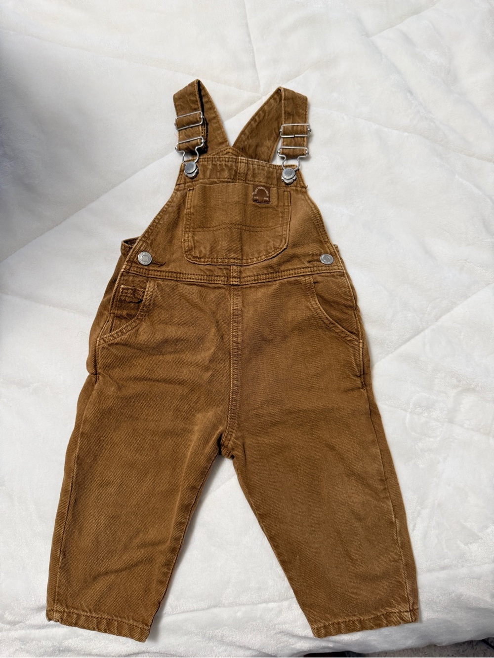 Zara 9-12 Months  -Brown Overalls